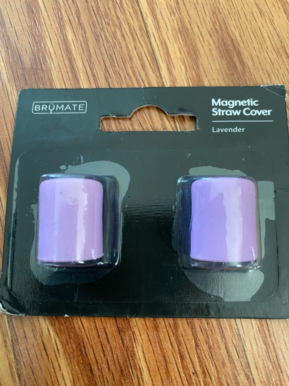 Brumate Lavender Magnetic Straw Covers (2-Pack)